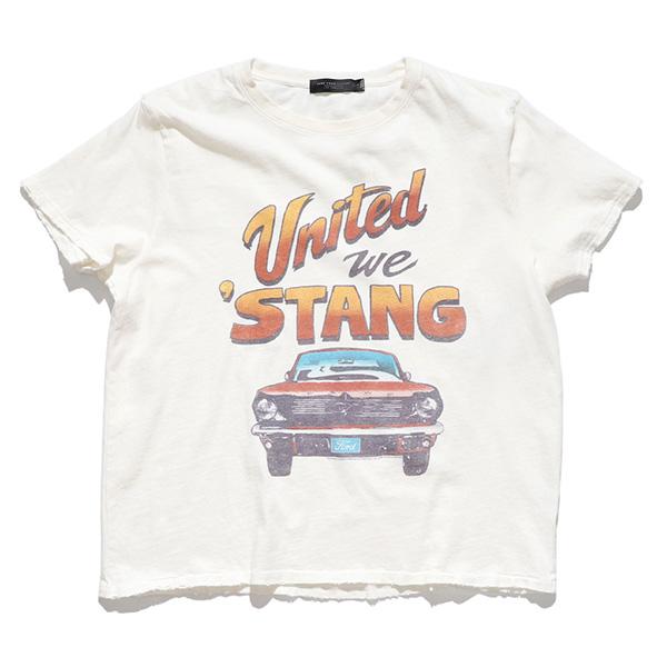 ジャンクフード クロージング【JUNK FOOD CLOTHING】UNITED WE STANG VINTAGE TEE Tシャツ メンズ FORD フォード 車 アメリカ【ネコポス発送無料】｜bobsstore｜03