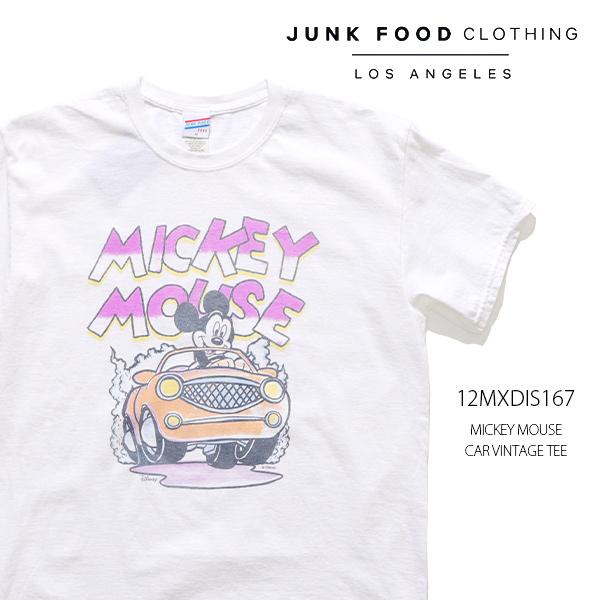 JUNKFOOD（ジャンクフード） クロージング【JUNK FOOD CLOTHING】MICKEY MOUSE CAR VINTAGE ...