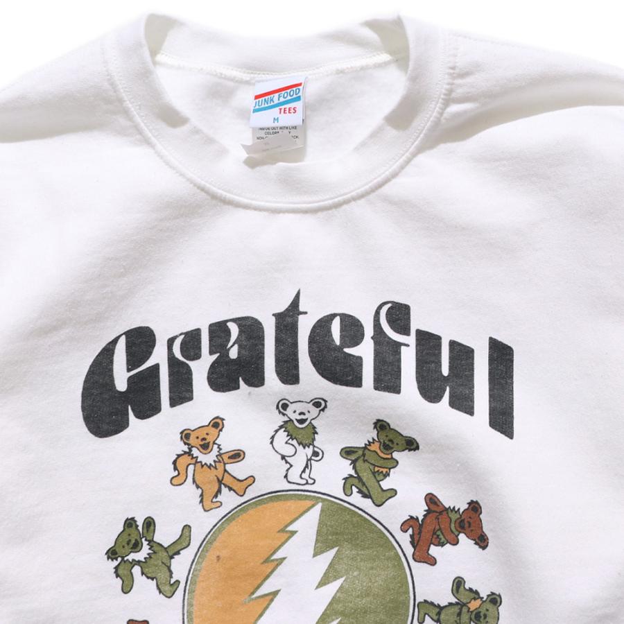 JUNKFOOD（ジャンクフード） クロージング【JUNK FOOD CLOTHING】GRATEFUL DEAD スウェット トレーナー 裏 ...