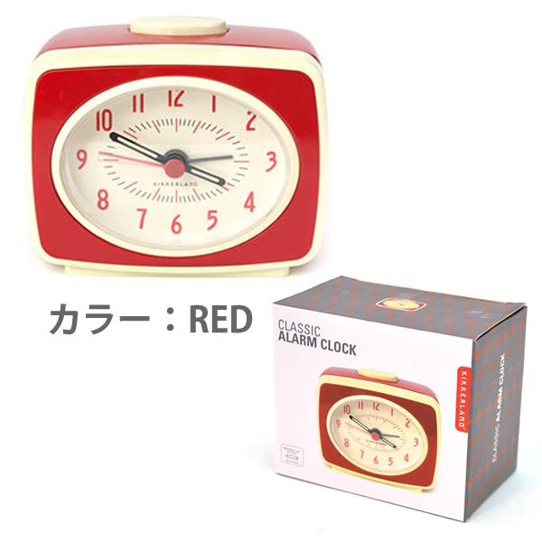 キッカーランド/KIKKERLAND CLASSIC ALARM CLOCK AC14 インテリア デザイン雑貨 プレゼント ギフト 時計