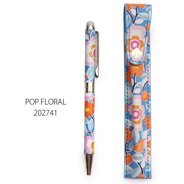 ケイト・スペード ニューヨーク【kate spade NEW YORK】STYLUS PEN WITH POUCH ボールペン ケース付き ボックス 花柄 ゴールド 文房具 オフィス ギフト｜bobsstore｜13