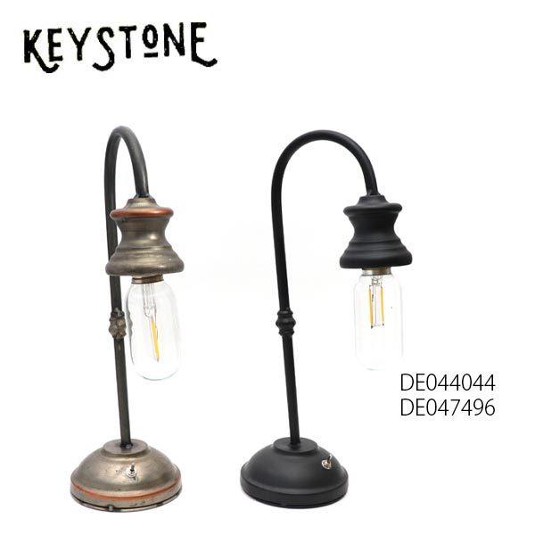 キーストーン【KEY STONE】DE044044/DE047496 レトロテーブルランプC インテリア ランプ レトロ 雑貨 アンティーク LED 置物 おしゃれ｜bobsstore