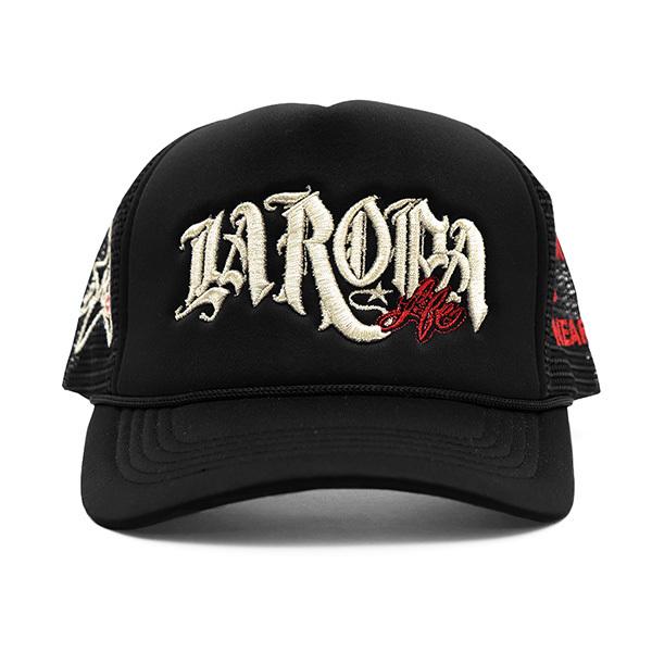 ラロパ【LA ROPA】Win Trucker Hat メッシュキャップ キャップ 帽子 リップ ロゴ 刺繍 メンズ レディース ストリート |  | 01