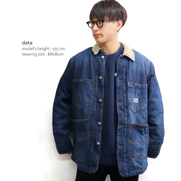 ジャケット・アウター Lee Lee リー/Lee 2090342 MEN'S HERITAGE SHERPA LINED CHORE COAT