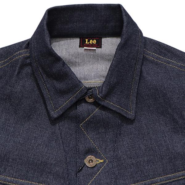 リー【Lee】LM6017 THE ARCHIVES 101-J 1945 MODEL ジャケット デニムジャケット アウター メンズ Gジャン アーカイブ インディゴ未洗い ジャケット アメカジの画像