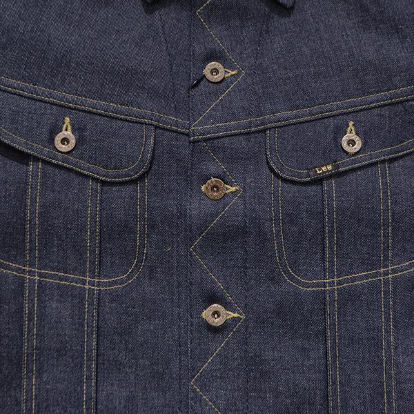 リー【Lee】LM6017 THE ARCHIVES 101-J 1945 MODEL ジャケット デニムジャケット アウター メンズ Gジャン アーカイブ インディゴ未洗い ジャケット アメカジの画像