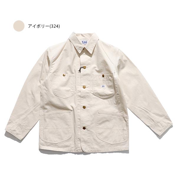 カラーデニムカバーオール (アイボリー) SHIPS any デニムジャケット gジャン any: Cone Denim キャンバス
