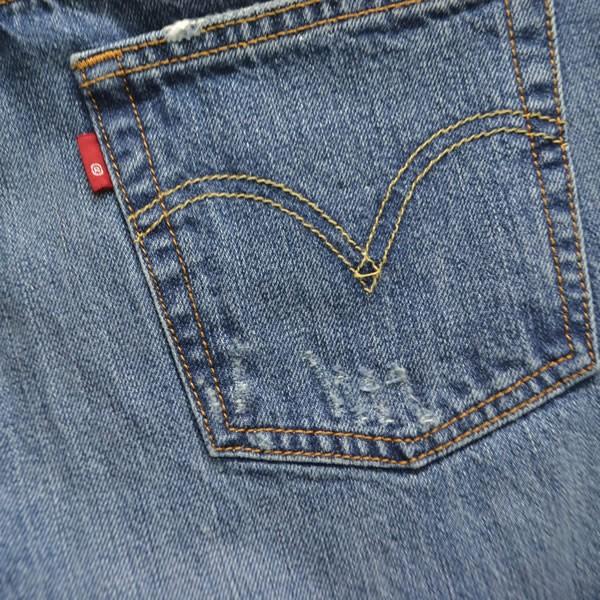 リーバイス/LEVI'S　501 CT Denim Pant Women's Blue Livin 17804-0056 インディゴ レディース ボト｜bobsstore｜06