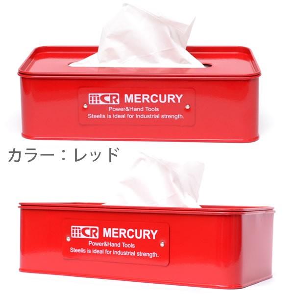 MERCURY（マーキュリー） ブリキ ティッシュボックス MEBUTB