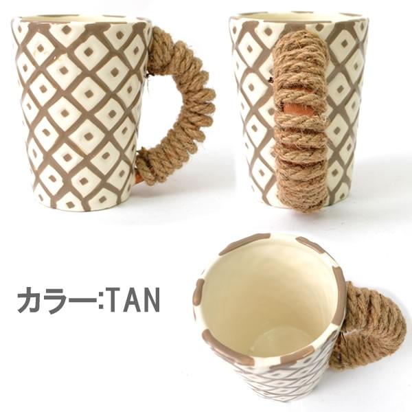 マッドパイ【Mud pie】ROPE HANDLE MUGS マグカップ 4355020 マグ  