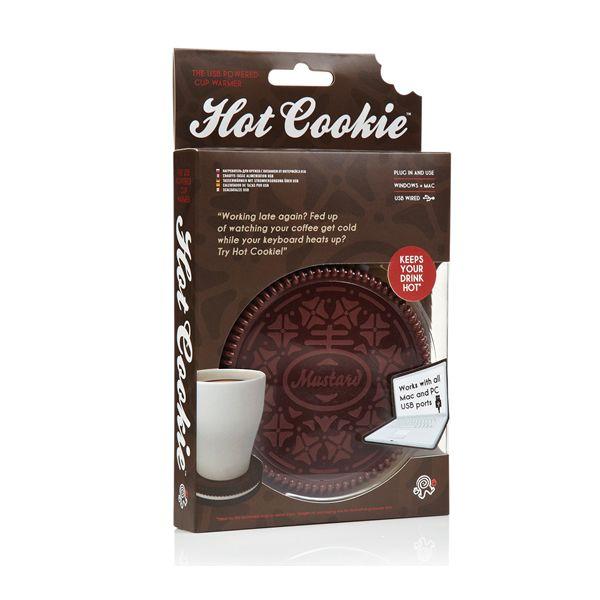 マスタード【Mustard】Hot Cookie クッキー形のカップウォーマー ホットドリンク HOT DRINK USB 50℃の温飲料を