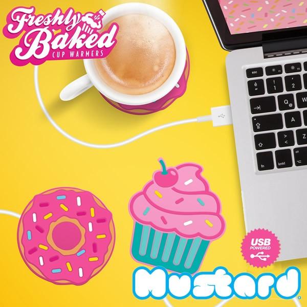 マスタード【Mustard】FRESHLY BAKED CUP WARMER カップウォーマー ホットドリンク HOT DRINK USB