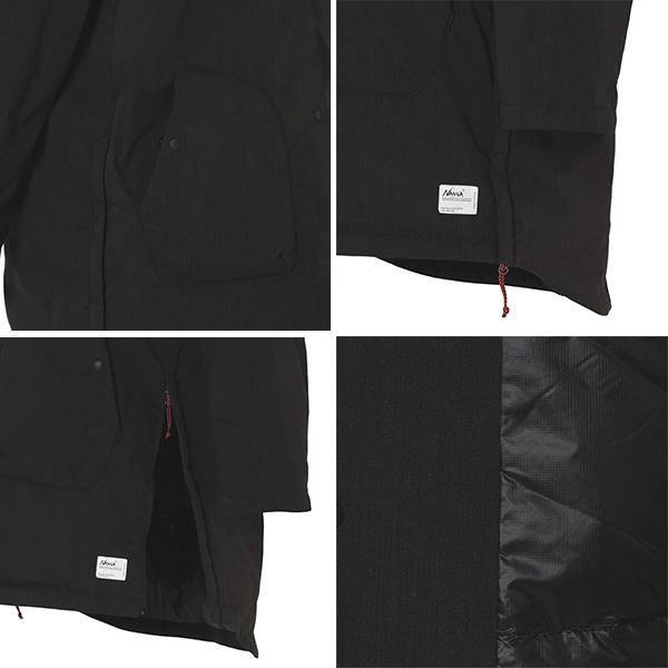 NANGA ナンガ【NANGA】TAKIBI RIPSTOP INNER DOWN LONG CARDIGAN