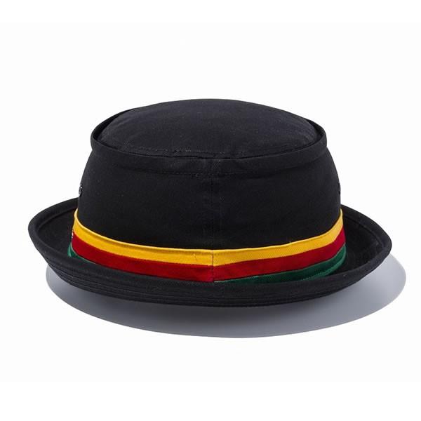 NEW ERAニューエラ Porkpie クラシカルハット ブラック ラスタバンド 11404185 ハット HAT BLACK 帽子 メンズ レディ|bobsstore|02