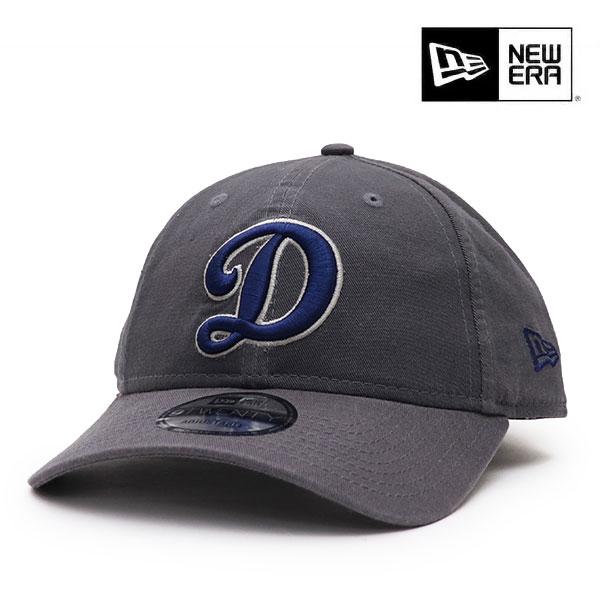 新品未使用　ニューエラ　9TWENTY Dodgers CAP グレーC Los Angeles Dodgers Mini Logo Washed Gray 9TWENTY Adjustable Hat