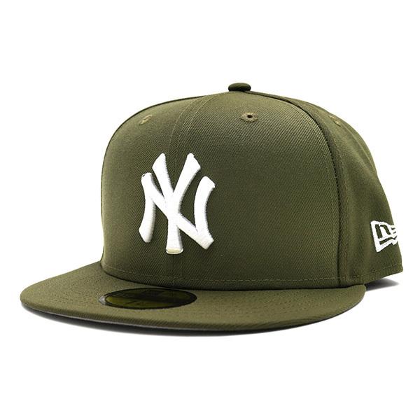 ニューエラ/NEW ERA 59FIFTY New York Yankees ニューヨーク・ヤンキース CAP 帽子 キャップ MLB オリーブ メンズ レディース ユニセックス メジャーリーグ｜bobsstore｜02