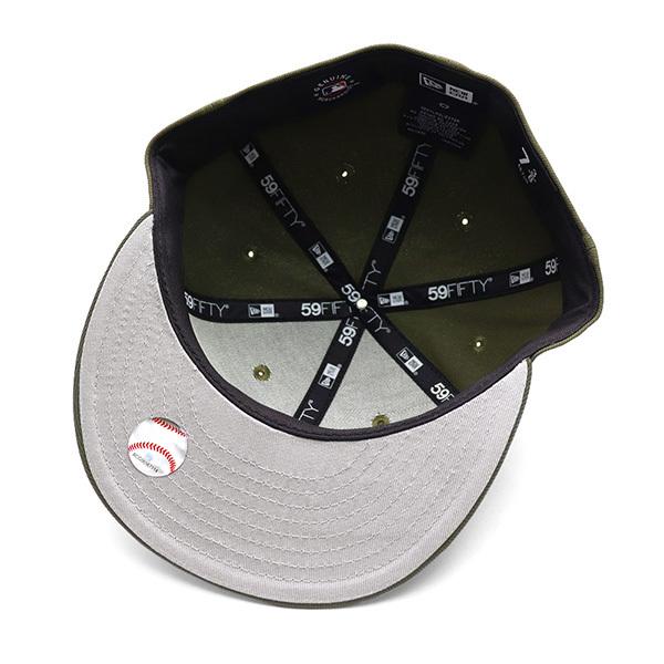 ニューエラ/NEW ERA 59FIFTY New York Yankees ニューヨーク・ヤンキース CAP 帽子 キャップ MLB オリーブ メンズ レディース ユニセックス メジャーリーグ｜bobsstore｜06