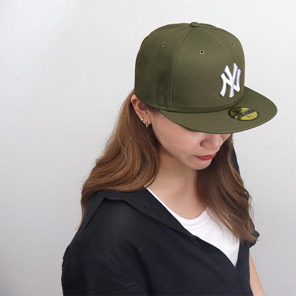 ニューエラ/NEW ERA 59FIFTY New York Yankees ニューヨーク・ヤンキース CAP 帽子 キャップ MLB オリーブ メンズ レディース ユニセックス メジャーリーグ｜bobsstore｜07