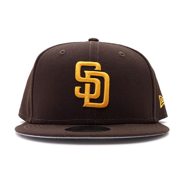 ニューエラ/NEW ERA MLB BASIC SNAP 9FIFTY SAN DIEGO PADRES サンディエゴ・パドレス CAP 帽子 キャップ MLB メンズ レディース ユニセックス｜bobsstore｜02