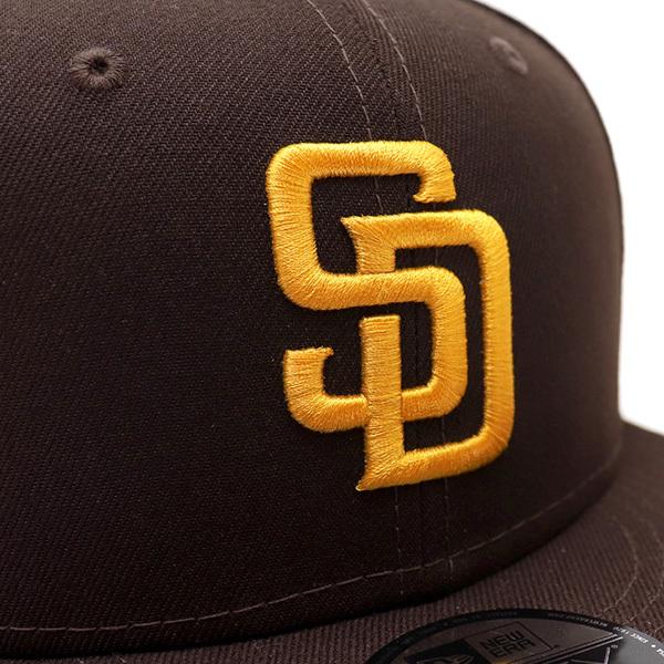 ニューエラ/NEW ERA MLB BASIC SNAP 9FIFTY SAN DIEGO PADRES サンディエゴ・パドレス CAP 帽子 キャップ MLB メンズ レディース ユニセックス｜bobsstore｜05