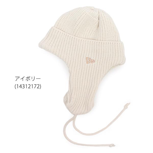 NEW ERA ニット帽 アイボリー ベーシック カフニット ホールガーメント オフホワイト | ニューエラ