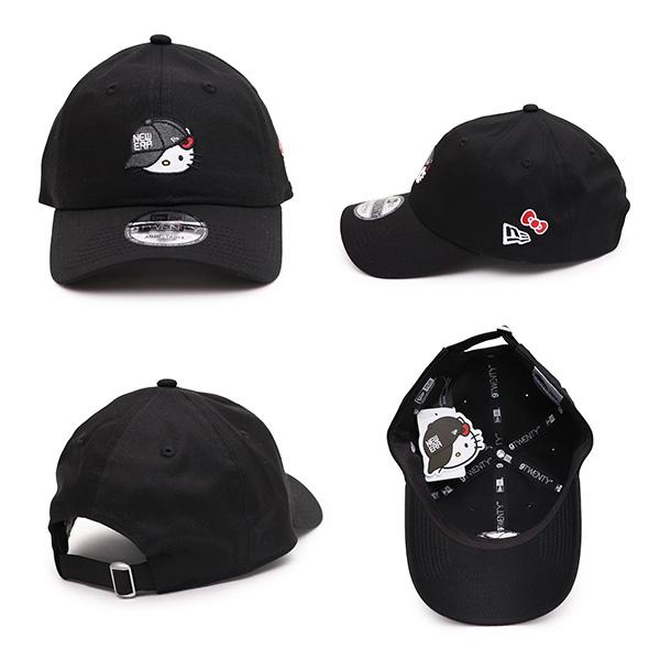 ニューエラ × ハローキティ 9TWENTYキャップ／ブラック NEW ERA 9TWENTY HELLO KITTY キャップ ブラック 14432201 公式通販