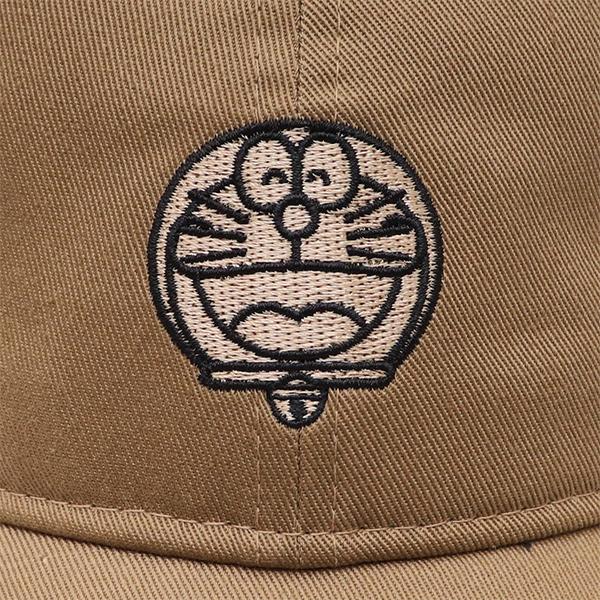 ドラえもん×ニューエラ 9FIFTY 刺繍キャップ ベージュ NEW ERA