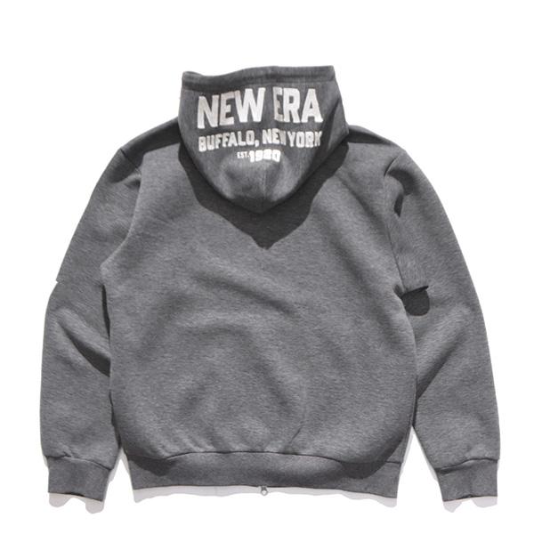 ニューエラゴルフ テック スウェット フルジップフーディー グレー L ニューエラ（NEW ERA）（メンズ、レディース）ゴルフウェア