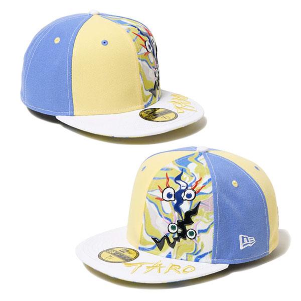 New Era 岡本太郎コラボキャップ 収納箱付 NEW ERA（ニューエラ） キャップ 岡本太郎コラボ マジックテープ