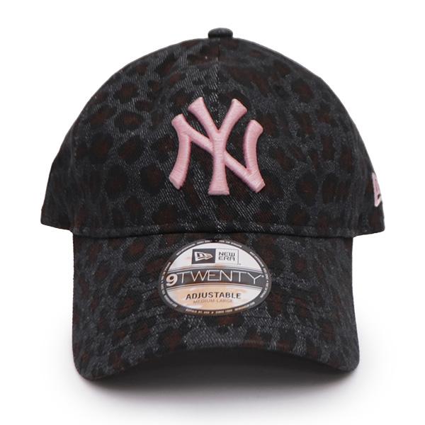 ヤンキース ニューエラキャップ ブラックピンク ヒョウ柄 ユニセックス NEW ERA（ニューエラ） ニューエラ【NEW ERA】9TWENTY Leopard