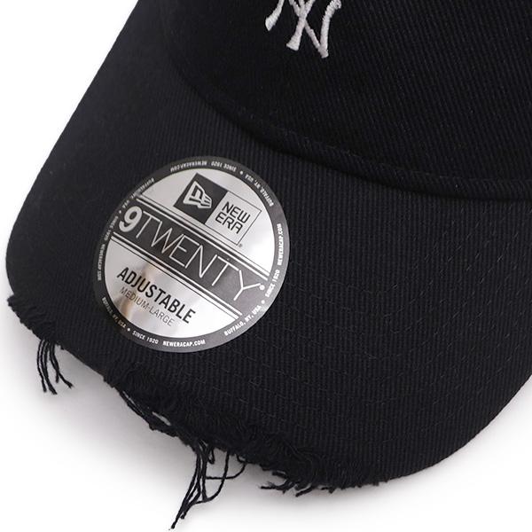 ニューエラ　ニューヨークヤンキース ダメージ デニム ベースボールキャップ NEW ERA LP 59FIFTY MLB Denim Wappen ニューヨーク・ヤンキース