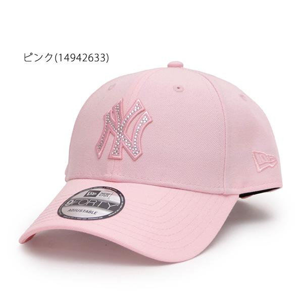 #FR2 ラインストーン　ニューヨークヤンキース　ベースボールキャップ希少美品 NEW ERA（ニューエラ） ニューエラキャップ 9FORTY ラインストーンMLB