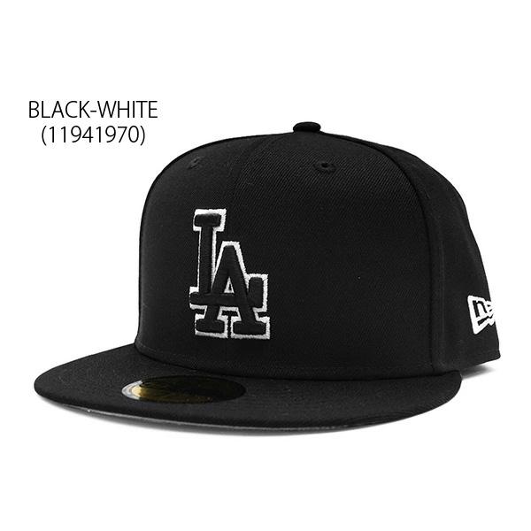 ニューエラ/NEW ERA 59fifty Los Angeles Dodgers ロサンゼルス ドジャース LA 帽子 キャップ ロゴ メンズ レディース MLB メジャーリーグ グレー ブラック｜bobsstore｜10