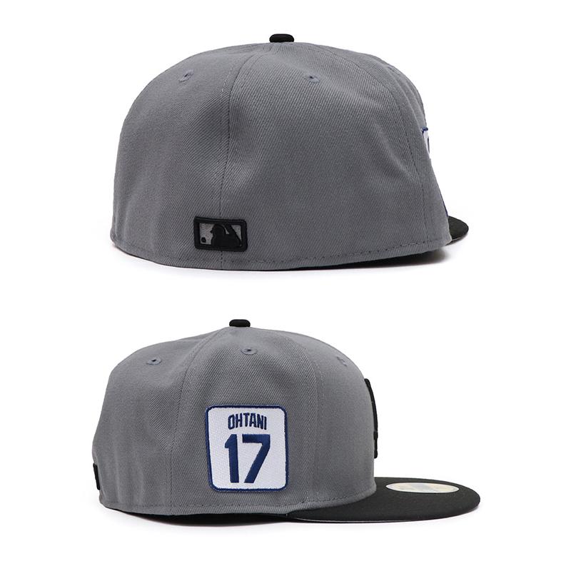 ニューエラ/NEW ERA 59FIFTY 大谷翔平 17 Los Angeles Dodgers ロサンゼルス・ドジャース キャップ LA 帽子 MLB メンズ レディース メジャーリーグ USモデル｜bobsstore｜04