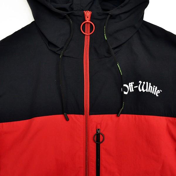 off white オフホワイト【Off-White】 正規品 WINDBREAKER RED off white オフホワイト【Off-White】 正規品 WINDBREAKER RED