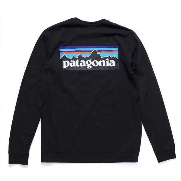 【未使用品】patagonia ロンT 定番 バックロゴ Lサイズ 楽天市場】パタゴニア トップス Tシャツ patagonia メンズ