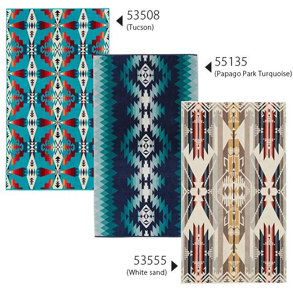PENDLETON - ペンドルトンPENDLETON XB233 ビーチタオル 51128(AQUA) PENDLETON ペンドルトン ブランケット オーバーサイズ バス