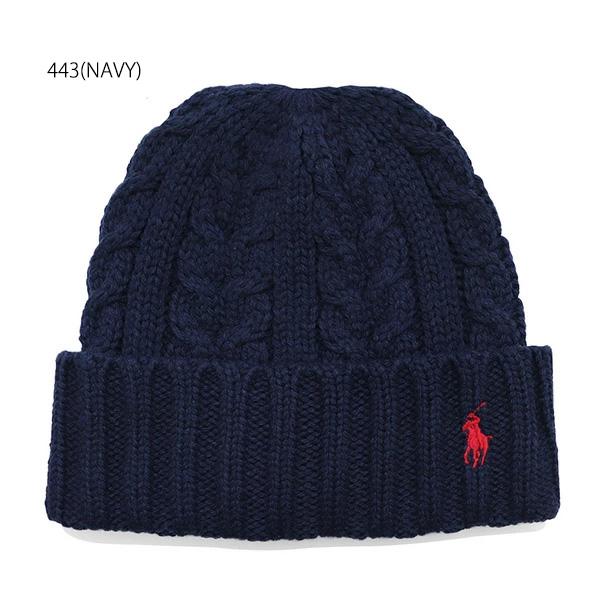 ポロラルフローレン ワンポイントポニー刺繍ビーニー ニット帽 po504 POLO RALPH LAUREN（ポロ・ラルフローレン） ポロ ラルフローレン