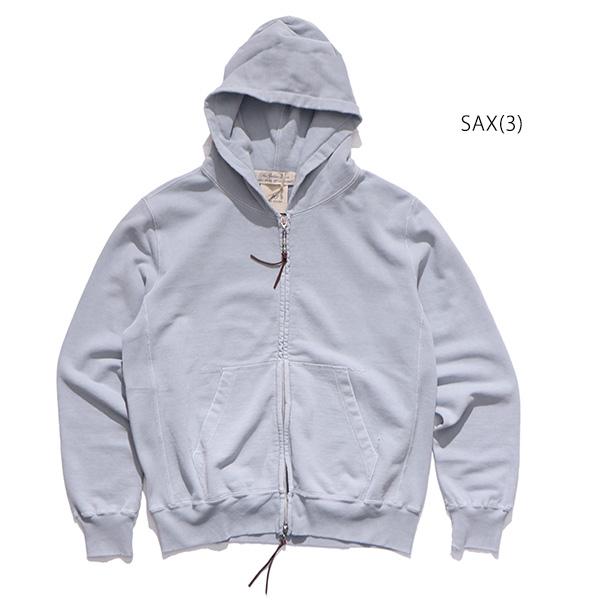 REMI RELIEF レミ レリーフ【REMI RELIEF】SP加工裏毛ZIPパーカー