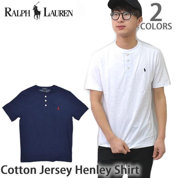 polo ralph lauren cotton jersey henley shirt