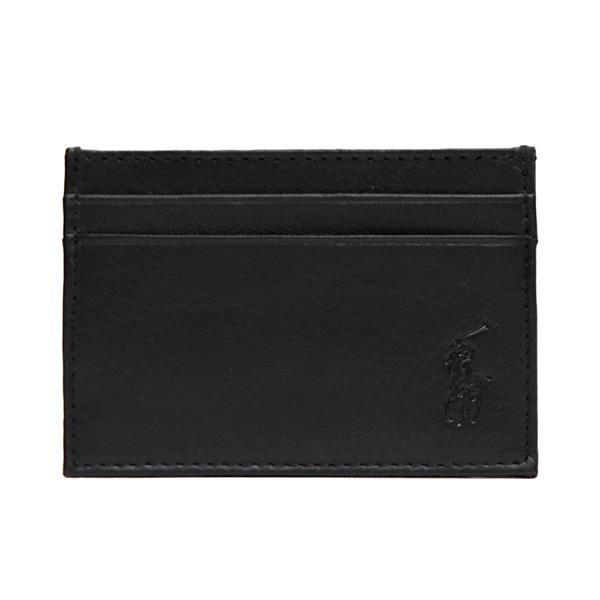 Ralph Laurenカードケース【美品　人気の黒】 POLO RALPH LAUREN（ポロ・ラルフローレン） ポロ ラルフローレン