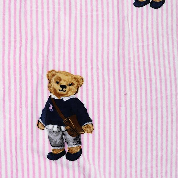 ポロ ラルフローレン ブランケット POLO BEAR ポロベア ガール ピンク