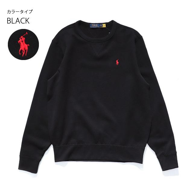 ポロ ラルフローレン【POLO RALPH LAUREN】メンズ 710766772 ポニー スウェット トレーナー シンプル ロゴ 定番 無地 フリース トップス 長袖 裏起毛_2