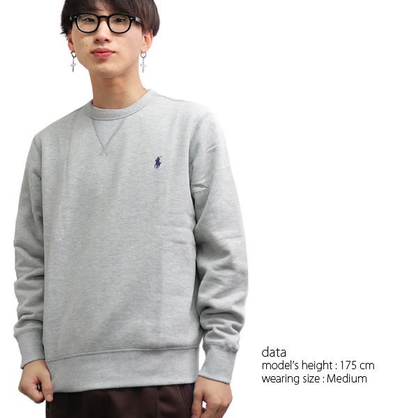 ポロ ラルフローレン【POLO RALPH LAUREN】メンズ 710766772 ポニー スウェット トレーナー シンプル ロゴ 定番 無地 フリース トップス 長袖 裏起毛_5