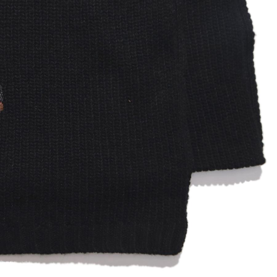 ポロベア　マフラー　黒 POLO RALPH LAUREN（ポロ・ラルフローレン） ポロ ラルフローレン