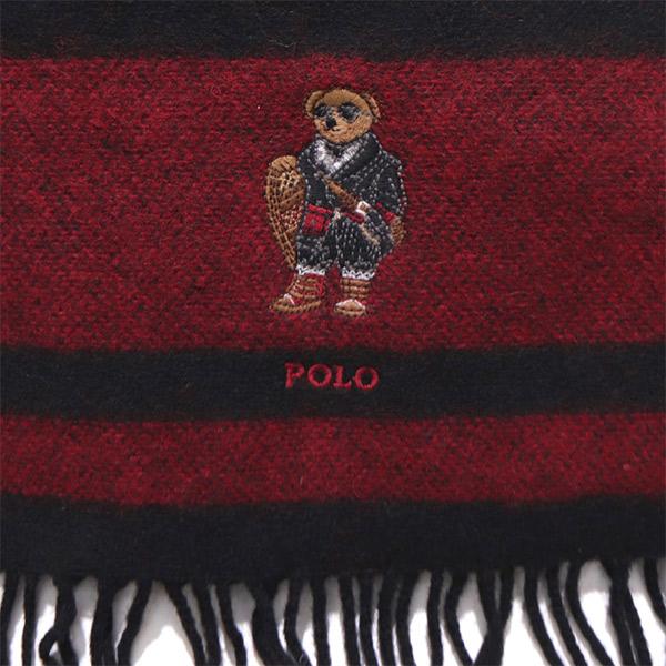 【再値下げ】（未使用）Polo Ralph Lauren 赤黒チェックストール POLO RALPH LAUREN（ポロ・ラルフローレン） ポロ ラルフローレン