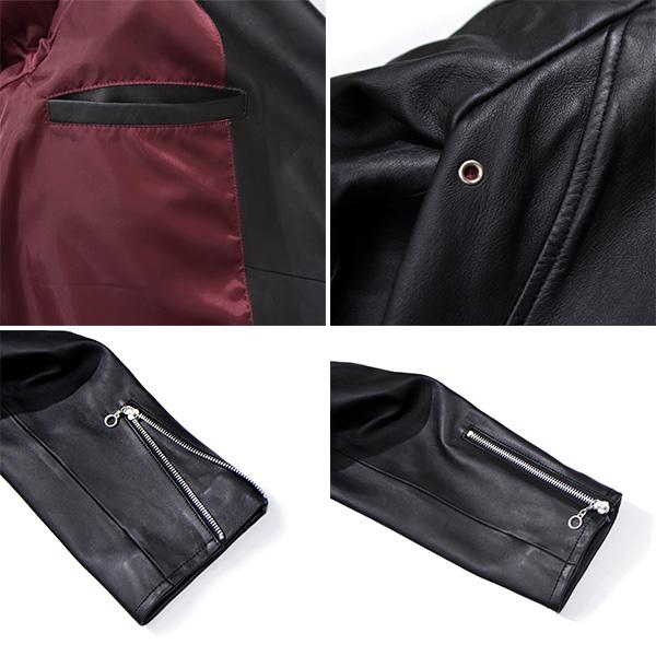 美品✨レトログレード　レザージャケット　本革　2way 黒　L コーデュロイ 楽天市場】retro grade レトログレードの通販