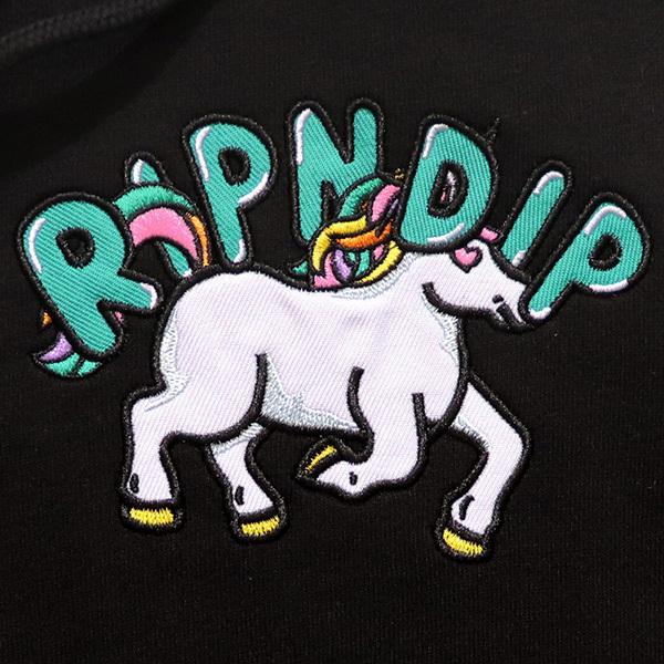 リップンディップ【RIPNDIP】RND3723 Nermland Hoodie ユニコーン プルオーバー フーディー パーカー 長袖 ロードナーマル ネコ ユニセックス｜bobsstore｜06