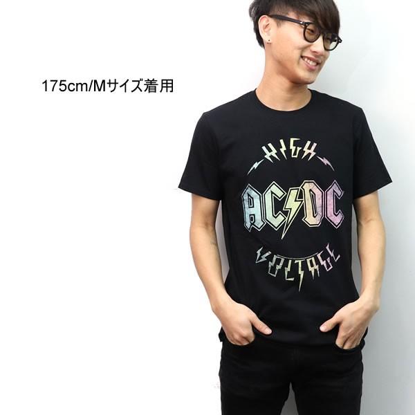 エーシーディーシー【AC/DC】 HIGH VOLTAGE BLACK ブラック  Tシャツ ロックT バンドT ヒップホップ ロゴT 正規品 本物【ネコポスのみ送料無料】｜bobsstore｜06