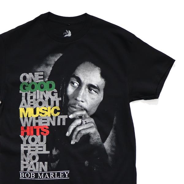 ボブ・マーリー【Bob Marley】GOOD MUSIC Tシャツ ロックT 半袖 レゲエ